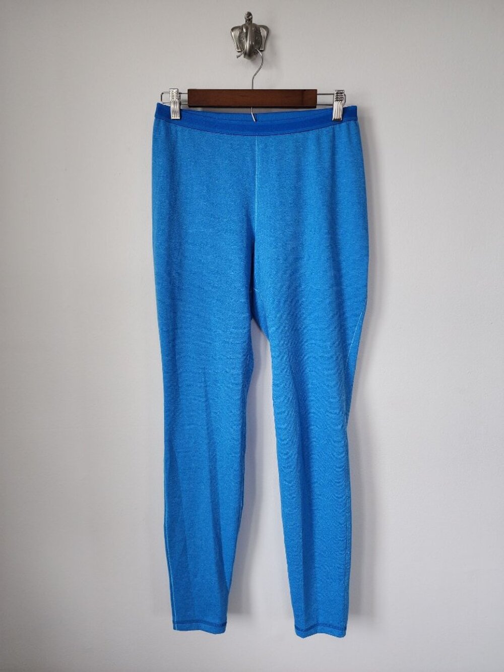 Patagonia capilene 3 midweight blue long underwear bottoms M